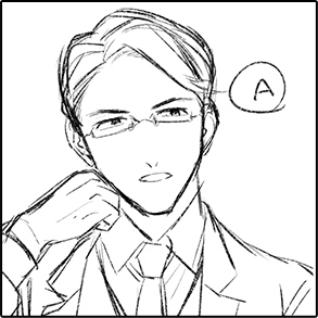 SNSアイコンのラフ